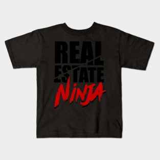 Real Estate Ninja Home And Property Seller Kids T-Shirt